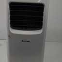 5,500 BTU Portable Air Conditioner Cools 250 Sq. Ft. with Dehumidifier in White