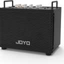 JOYO 15W Portable Guitar Amp Combo | 9 Preamp Models + Looper, Drum Machine, Modulation, Delay & Reverb | Rechargeable Battery | Digital Modeling | for Practice, Solo & Small Gigs (DC-15S) (Black)