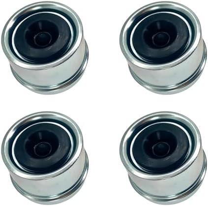 LXJZCP Trailer Hub Cap - Dust Caps for Trailer Axle Grease Fitting & Bearing Protection (4pk2)……