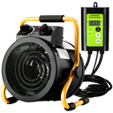 LHUKSGF Greenhouse Heater with Digital Thermostat, Grow Tent Heaters, Overheat Protection, Fast Heating for Green House, Flower Room, YellowBlack