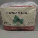 Electric Blanket Full Size Heated Blanket 72''X84'' - Fleece Heated Blankets Washable with 5 Heating Level & 10 Hour Auto Off Heated Lap Blanket for Office, Chair Blanket for Winter, Great Gift Ideas (06-navy Blue)