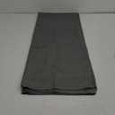 Rectangle Tablecloth Linen Textured Waterproof & Stain Resistant Table Cloth Wrinkle Free Decorative Fabric Farmhouse Table Cover for Dining/Party/Buffet/Wedding, 52 x 70 Inch, Dark Grey