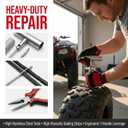 Flat Tire Repair Kit with Plugs 31 Pcs for Car, Motorcycle, ATV, Jeep, Truck, Tractor Flat Tire Puncture Repair