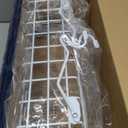 Drive Medical 10200B Walker Basket, Basket for Folding Walker with Cup Holder, White