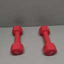 Portzon Weights Dumbbells with Set of 2 Neoprene Dumbbells Set, 8 LB, Anti-Slip, Anti-roll, Hex Shape