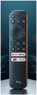 TCL New RC813 for TCL TV Replacement Remote for TCL-Google-TV-Remote Control, Compatible with FHD HDR LED QLED 4K UHD Smart TVs S3/S4/S5/Q5/Q6/Q7/QM7/QM8 Series