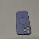For iPhone Magnetic Case TPU + PC Shockproof Phone Cover with Electroplated Buttons - Blue 16Pro Max