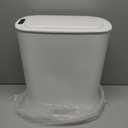 5 Gallon Motion Sensor Bathroom Trash Can Automatic Garbage Cans with Lid Touchless Smart Slim Plastic Trash Bin for Kitchen, Bedroom, Toilet, Office, Living Room