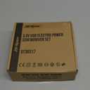 Hi-Spec Electric Screwdriver 27pc 3.6V Pink USB Small Power Screwdriver Set. Cordless & Rechargeable with Driver Bit Set