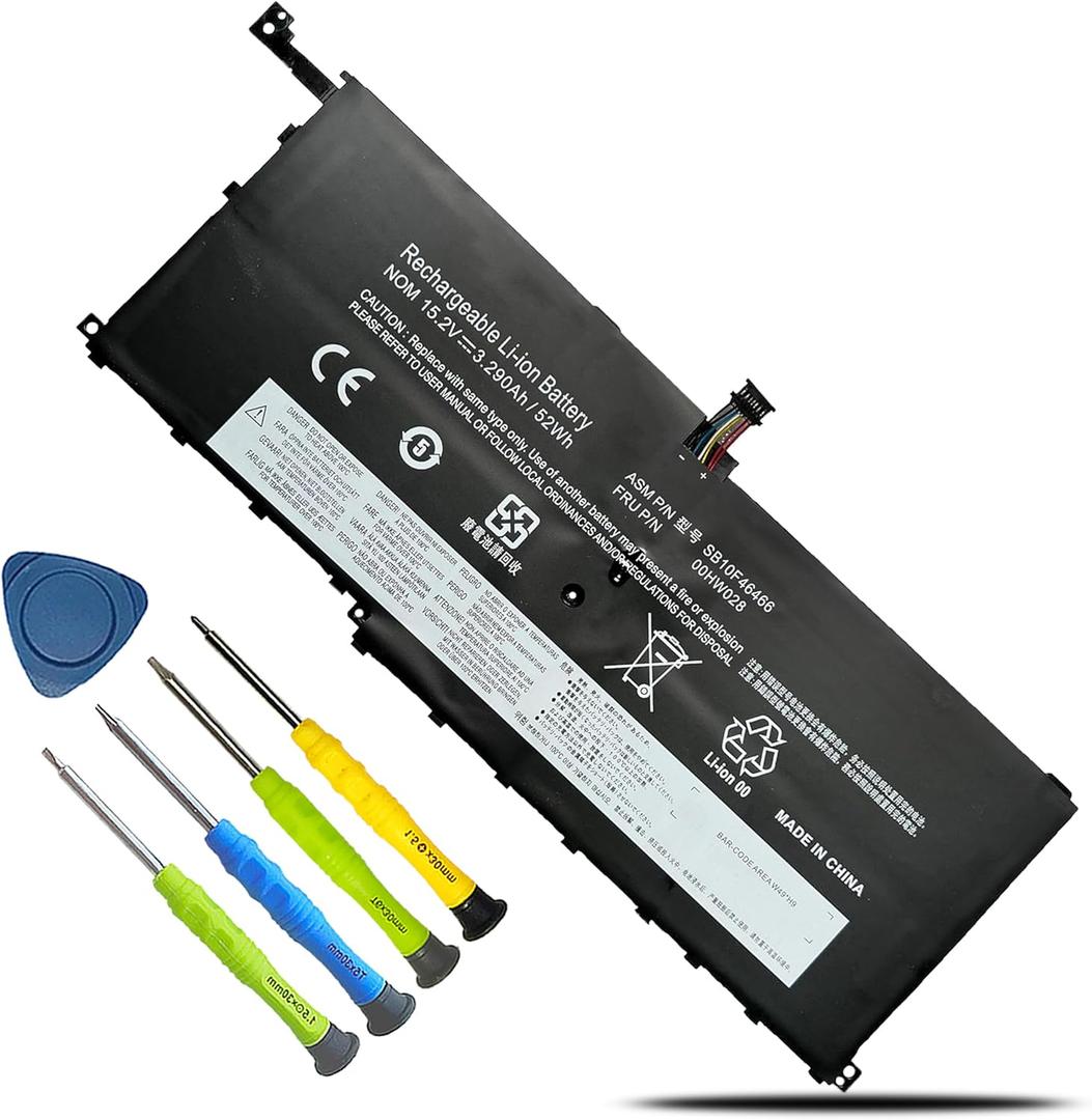 00HW028 01AV458 01AV439 SB10F46466 Battery thinkpad x1 yoga gen battery for Lenovo Thinkpad X1 Carbon 4th Gen 4 2016 ThinkPad X1 Yoga Gen1/Gen2 Series Laptop 01AV409 01AV457 SB10F46467 01AV438