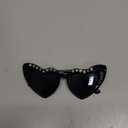 Heart Sunglasses BIRTHDAY BADDIE Glasses for Women Girls Sunglasses for Birthday Party Favors Black