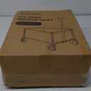 Collapsible Wagon Cart with Wheels, 150L Lightweight Foldable Utility Cart, Portable Rolling Wagon for Garden, Shopping, Sports, Camping, Transport, Black