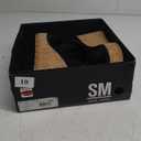 SM New York Wedge Heel Sandals Black 10
