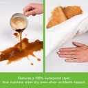 Four Seasons Essentials Twin Size Waterproof Mattress Protector - Cooling Viscose derived from Bamboo Fitted Sheet Mattress Cover - Quilted Jacquard Pad Protects from Dust Allergens (White)