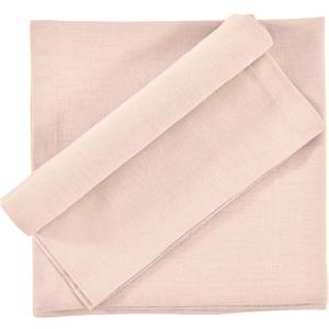 Linen Blend Napkins, 18 x 18 Inch Cloth Dinner Napkins with Premium Mitered Corners for Everyday Use, Family Dinner, Wedding, Cocktail and Kitchen