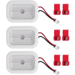 Chobokiang 2024 Upgrade W10695459 W10843353 W11683243 for Whirlpool Kenmore Maytag Refrigerator Led Light Module Components*3, Replaces W10660728 W10279030 W11205083