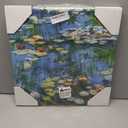 DECORARTS Claude Monet Canvas Wall Art, Water Lily Pond 1914, 16x16