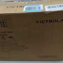 Victrola Journey Bluetooth Portable Suitcase Record Player  with Built-in Speakers, 3 Speed Vinyl Record Player, RCA Out, Headphone Jack (Brown)