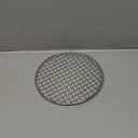 UOIENRT Multi-Purpose Round BBQ Grill Net, Stainless Steel Barbecue Grill Grid for Camping, Cooking Beef, Chicken, Vegetables (20cm)