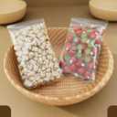 Blurry Dots Cello Bags 4x6 Inch - Self-Sealing Treat Bags for Snacks, Bakery, and Small Gifts - Food Safe (200 Pack)