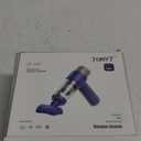 JONYJ Handheld Car Vacuum Cleaner, 16000PA Hand Held Vacuum Portable Cordless, 2 in 1 Air Duster and Vacuum Cleaner with LED Light, Multi-Nozzles, 120W High Power Mini Vacuum for Home, Pet, Office (Blue & Gold)