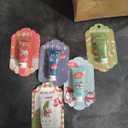 30 Set Christmas Hand Lotion Gift Bulk Christmas Hand Cream Travel Size Xmas Stocking Stuffers Holiday Mini Lotion with Organza Bag Greeting Card Party Supplies for Employee Coworkers Gifts