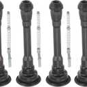 Engine Ignition Coil Boot Kit No.224481KT0A/224481KT1A - Car Inner - for Infiniti FX50 2009-2013 Rubber Black - 6 Set