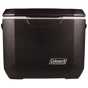 Coleman Rolling Cooler  50 Quart Xtreme 5 Day Cooler with Wheels  Wheeled Hard Cooler Keeps Ice Up to 5 Days, Black