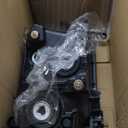 For 2007 2008 2009 2010 2011 2012 2013 Toyota Tundra Headlight Assembly For 2008-2017 Toyota Sequoia Head Lights Headlamp Replacement Driver and Passenger Pair, Chrome Housing Amber