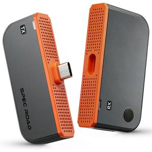 2026 Upgraded Wireless HDMI Transmitter and Receiver, Type-C 328FT HDMI Extender, 4K Input to 1080P@60Hz Output, 5.8G+2.4G Plug & Play Adapter for Phone, Laptop, Monitor, PC to TV, Projector