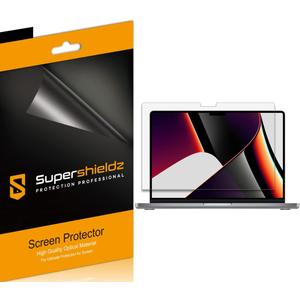 Supershieldz (3 Pack) Anti-Glare (Matte) Screen Protector Designed for MacBook Pro 14 inch (M4, M3, M2, M1, Pro/Max)