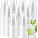Lamosi 600 Pack 9 oz Clear Plastic Cups, Plastic Disposable Cups, Cold Drinking Water cups for Party, Wedding, Travel, BBQ, Picnic, Event (EXP 12/31/56)
