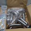 GELUOXI Stainless Manifold Replacement for Chevy Small Block SB V8 262 265 283 305 327 350 400