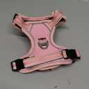 HEELE Dog Harness Dog Harness Small Dog No Pull Harness with Soft Handle Reflective Harness Adjustable, Pink, XS