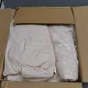 Play Tent with Mat, Star Light, Large Kids Playhouse with Windows Easy to Wash, Indoor and Outdoor Play Tents for Kids, Little Dove Toys for Girls, Boys, 47x40x52 (Beige Playhouse, Large Size)