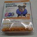 BENCMATE Protective Inflatable Collar for Dogs and Cats - Soft Pet Recovery Collar Does Not Block Vision (XLarge, Flag) ([Neck:18"-23"] X-Large, Flag)