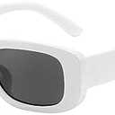 BUTABY Rectangle Sunglasses for Women Retro Driving Glasses 90’s Vintage Fashion Narrow Square Frame UV400 Protection