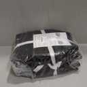 UBBCARE 4 Pack Storage Baskets for Organizing, Shelf Baskets with Handles, Woven Storage Baskets for Bookcase/Cube Shelf/Closet, 14.5"L x 9.8"W x 9"H, Black