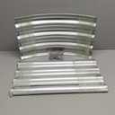 Land Guard Galvanized Raised Garden Bed Kit, Galvanized Planter Garden Boxes Outdoor, Oval Large Metal for Vegetables (421ft(1pcs, 1-silver)