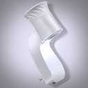 Hohean 1 Pack Wall Fragrance Plug in Compatible with Bath and Body Works WallFlower Fragrances, ETL Certified, Rotatable, Precise Scent Control Fragrance Diffuser Plug for Home, Office (White)