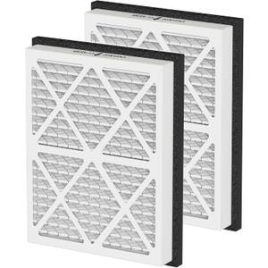20x25x3 MERV 13 Pleated Air Filter Replacement Compatible with Honeywell Home Air Filter and Zephyr VGF Series 20x25x3 Whole Home Return Air Grille Filter, MERV 13 Air Filtration System, 2 Pack