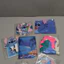 103PCS Stitch Party Supplies, Birthday Decorations Set Include Banner, Balloons, Stickers, Hanging Swirls, Cake Cupcake Toppers, Tablecloth for Boys Girls Stitch Theme Party