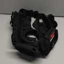 Tactical Battle Belt with Quick Release & Accessory Pouches - 7 in 1 Duty Belt for Men (Black)