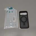 FNTCASE for Google Pixel 10 Pro Case: for Pixel 10 Case [Fit for Magsafe] Translucent Matte Cases with [Screen Protector] Military Grade Shockproof Protective Magnetic Phone Cover (6.3inch - Black)