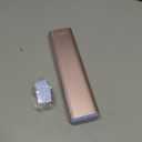 VAYDEER Metal Weekly Pill Organizer  Moisture-Proof Travel Pill Organizer with Built-in Desiccant Chamber and Airtight Lids  Large-Capacity Pill Box for Vitamins, Medicines & Supplements (Rose Gold)