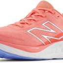 New Balance Women's Fresh Foam 680 V8 Running Shoe (6.5 Wide, Sunfade Red/Drift Red/Silver Metallic)