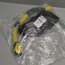 Snorkeling Gear for Adults, Snorkel Set Scuba Diving mask Dry-Top, Adult Swimming Goggles with Nose Cover, HD Tempered Glass Panoramic Anti-Leak Anti-Fog (Yellow)