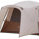 3-4 Person Tent with 1 Mesh Door and 2 Large Mesh Window, Double Layer Waterproof Portable Family Cabin Tent, 4 Person Tents for Outdoor Camping Hiking