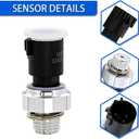 12673134 Oil Pressure Sensor Compatible with 2009-2020 Chevy Silverado 1500 2500 3500 Express Avalanche Camaro Tahoe Colorado Cruze Equinox Suburban GMC Savana Sierra Yukon Canyon Replaces 926041