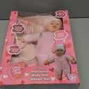 Interactive Talking Baby Doll Doctor Set Toy Pack for Kids  14 Doll with Lights, Sound Effects, Pretend Play Dr Checkup Accessories  Pink Newborn Hospital Care Nursing Playset for Toddler Girl 3+